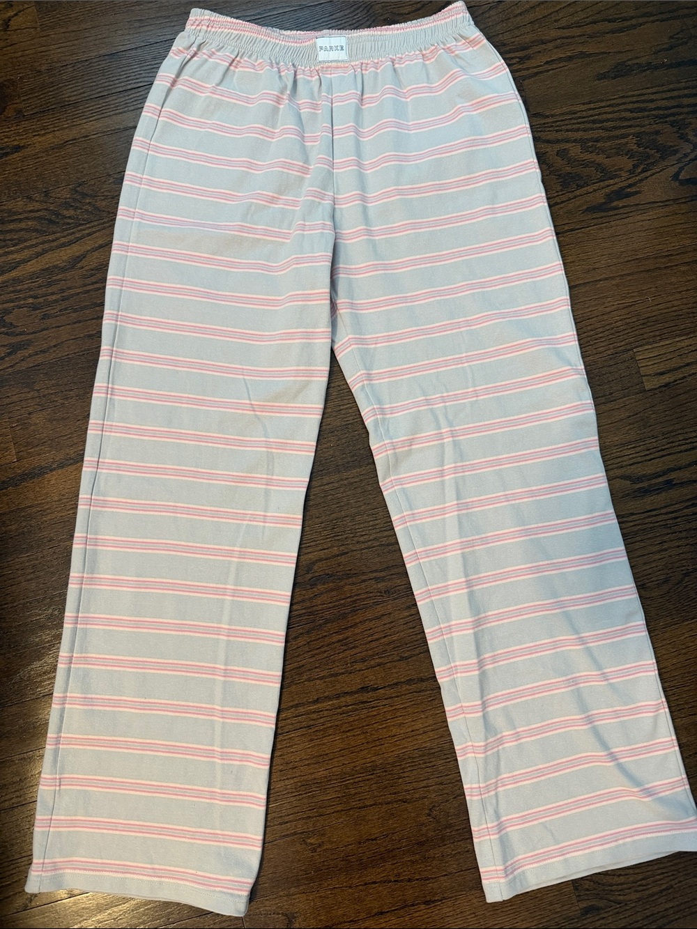 Parke Lounge Pants - Pink/Lavender Stripe